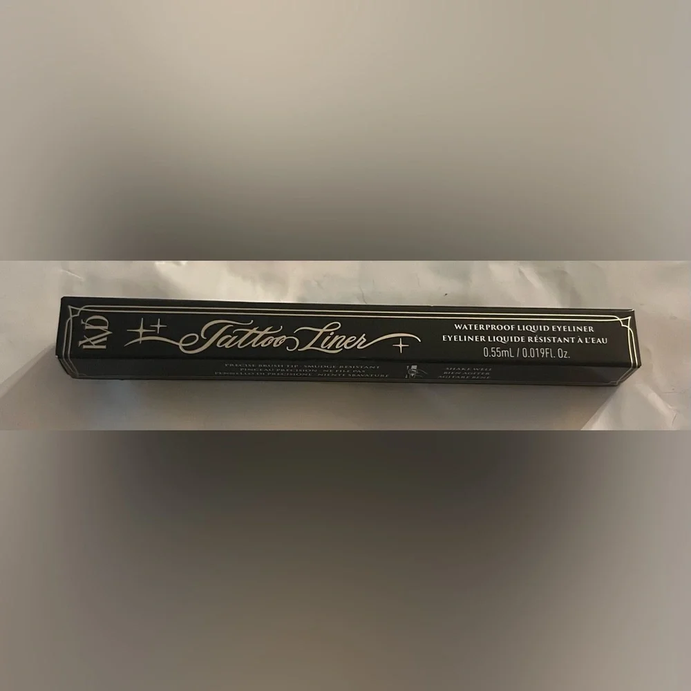 KAT VON D Tattoo Liner Waterproof Liquid Eyeliner - Trooper Black. NEW! - Picture 2 of 2